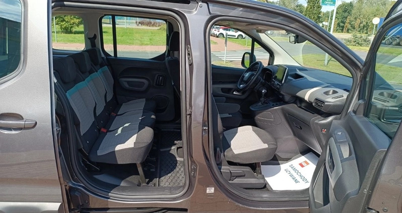 Citroen Berlingo cena 76900 przebieg: 94192, rok produkcji 2018 z Sułkowice małe 301